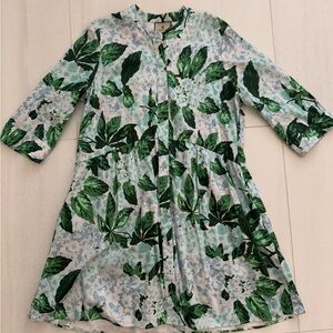 Tuckernuck royal shirt dress in size Large